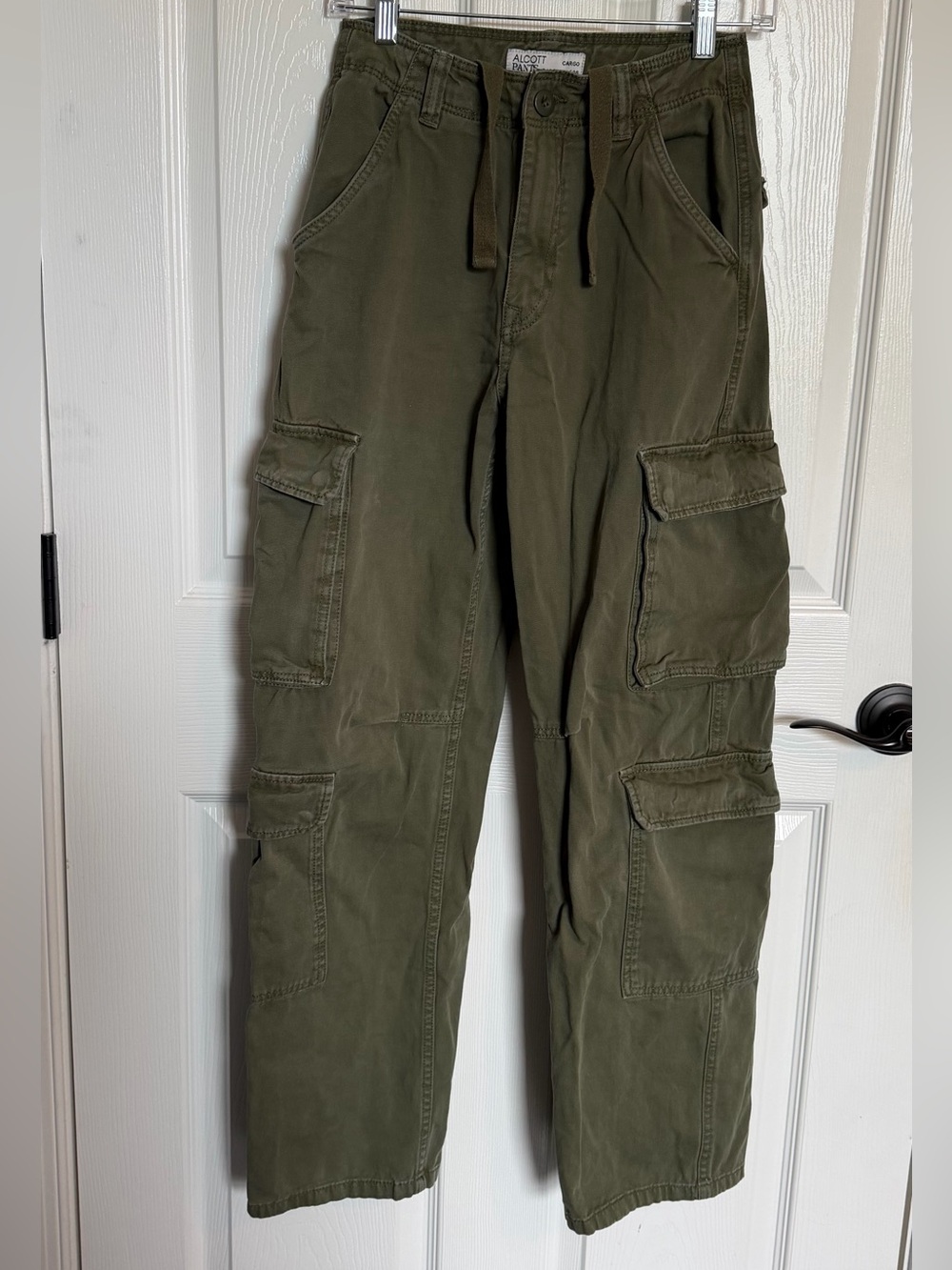 Alcott Pants Olive Multi Utility Cargo Women’s Trouser - US 26